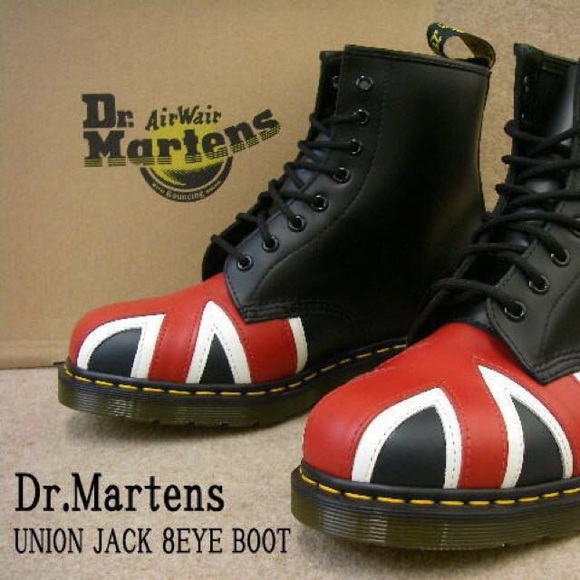 dr martens union jack 8 eye boot